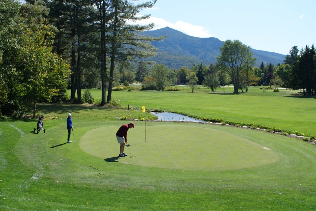 golf white mountains waterville valley nh